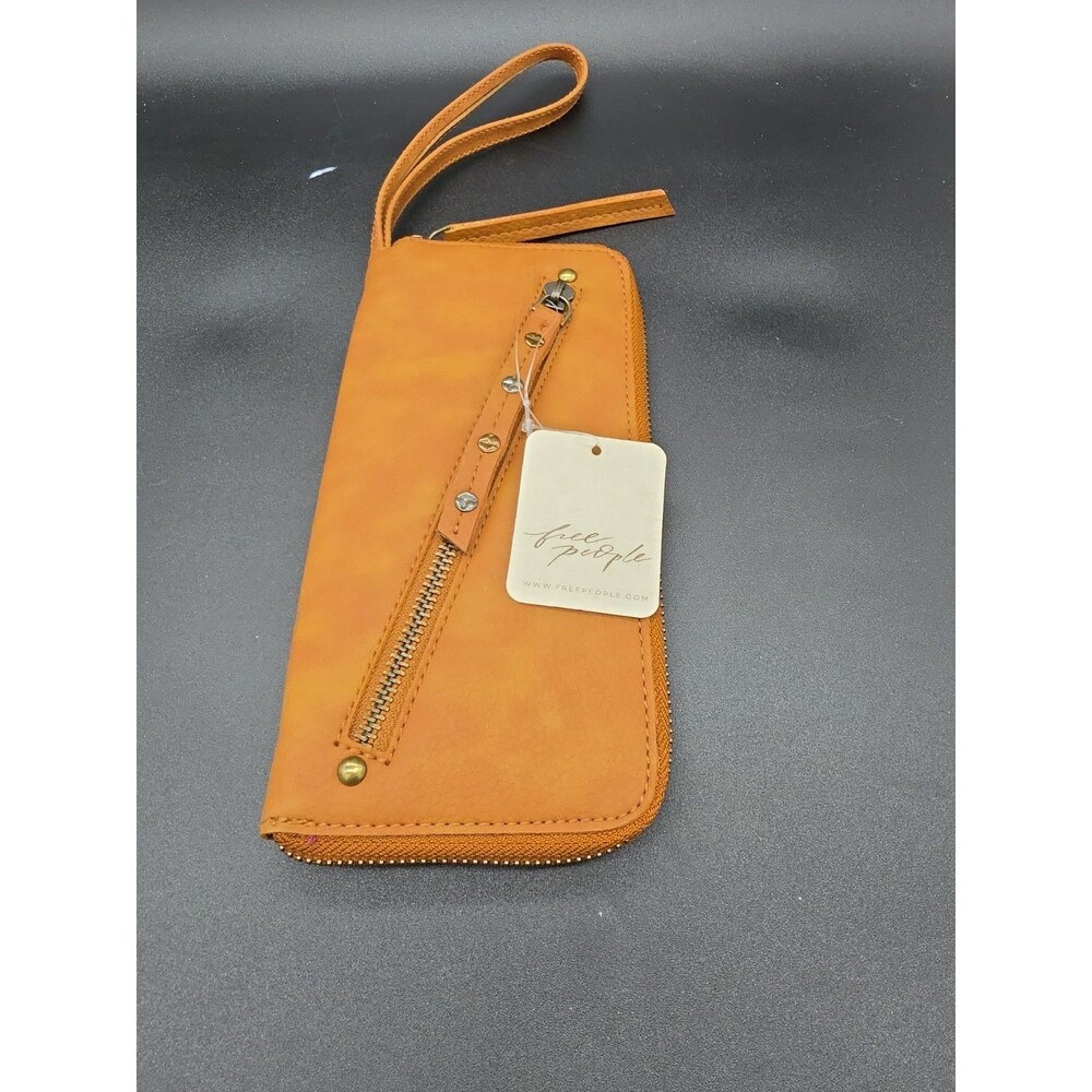 Free People Distressed Vegan Wallet